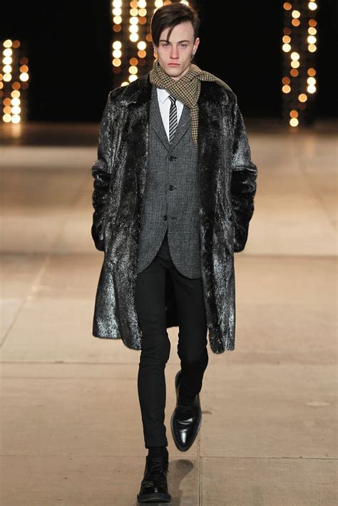 ysl fall 2014 mens|Saint Laurent Fall 2014 Menswear Collection .